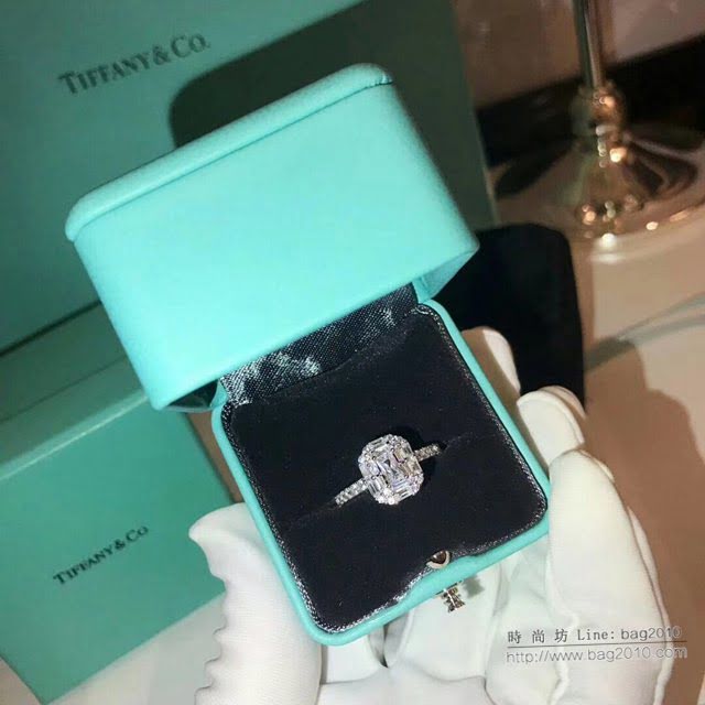 Tiffany純銀飾品 蒂芙尼女士專櫃爆款奢侈方鑽項鏈  zgt1804